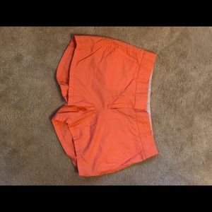 J. Crew 3” Orange Shorts